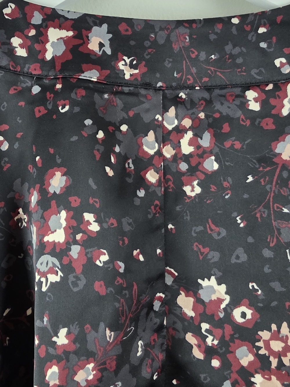 Ashley Graham Black Floral Lace-Trim Kimono Robe - Picture 16 of 16